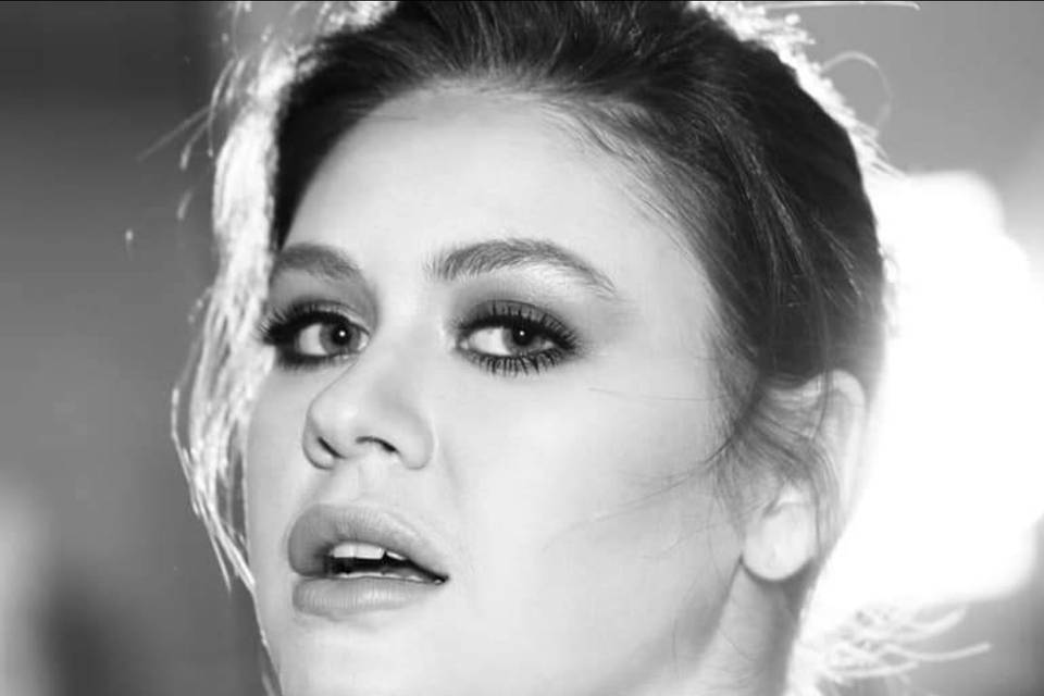Black and white