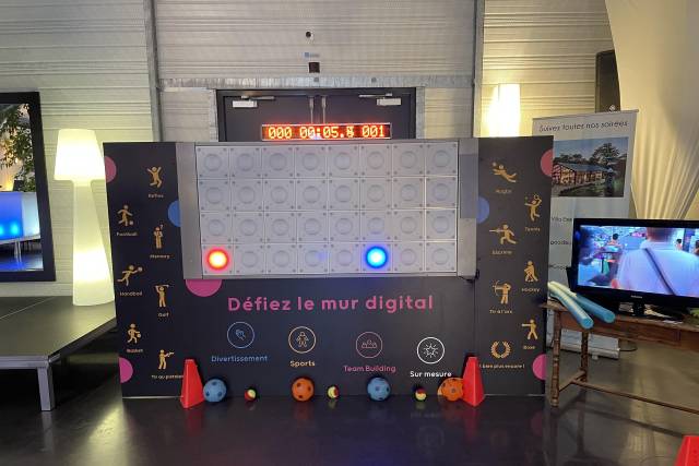 Mur de 16 led