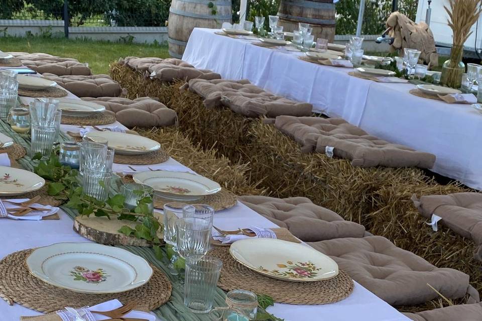 Table champêtre