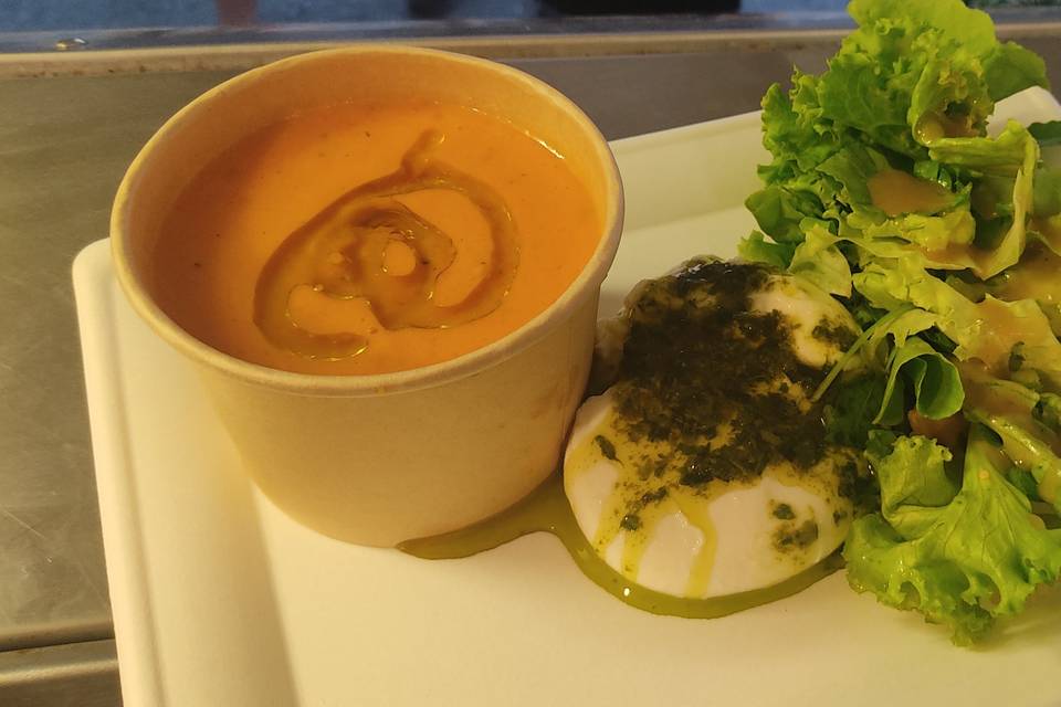 Gaspacho et buffala