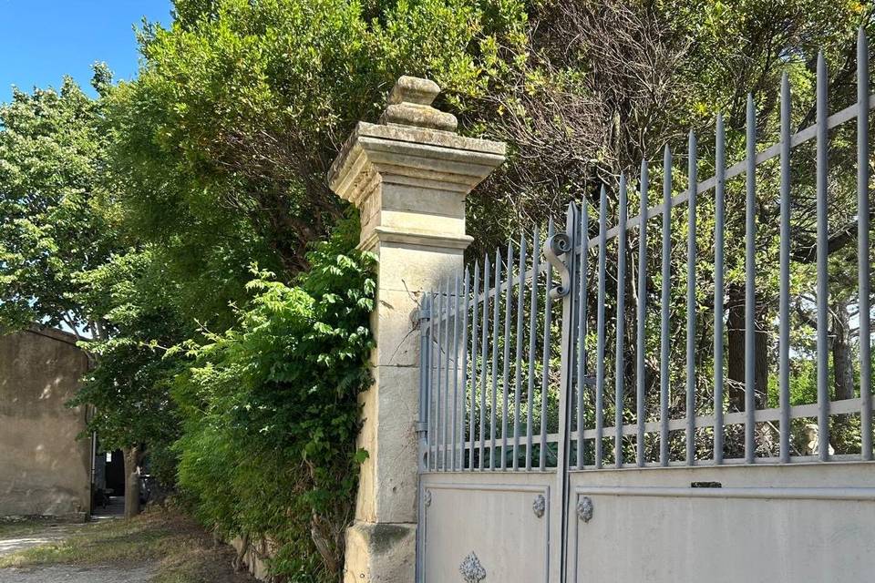 Portail d’accès au parc