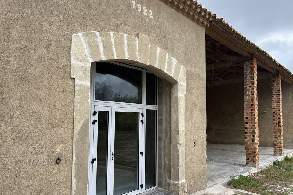 Salles de la cour arrière
