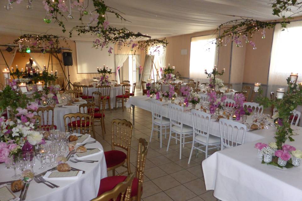 Mariage salle des fêtes