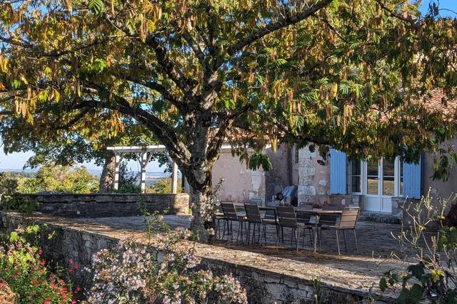 Automne sur la terrasse