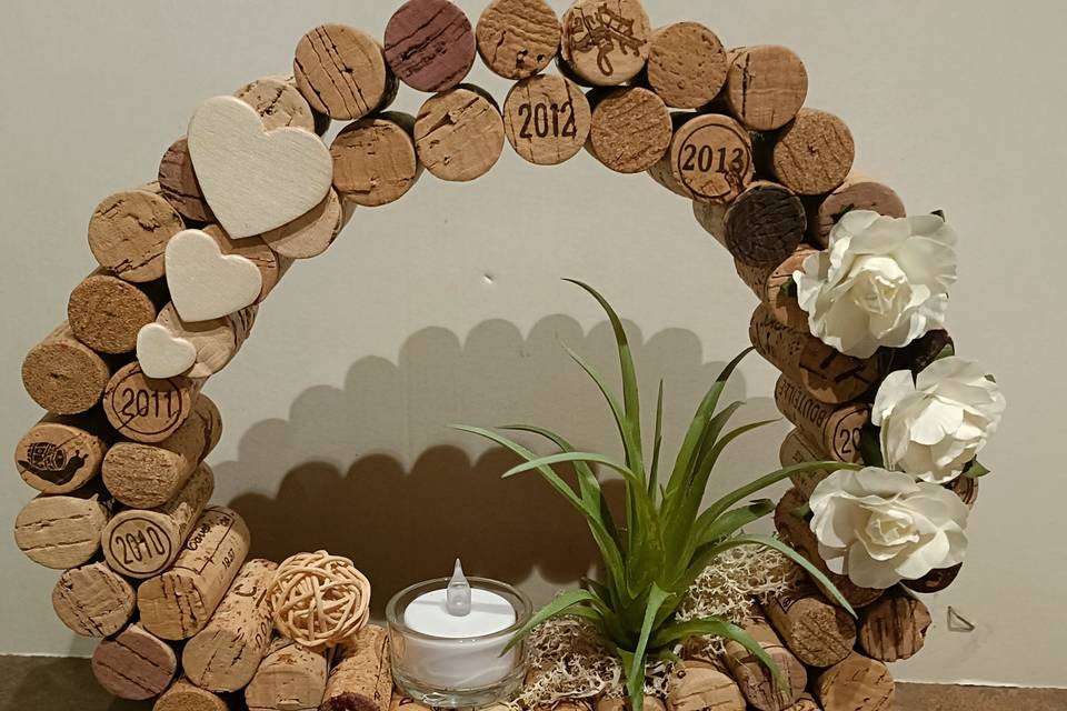 Déco ronde et bougie