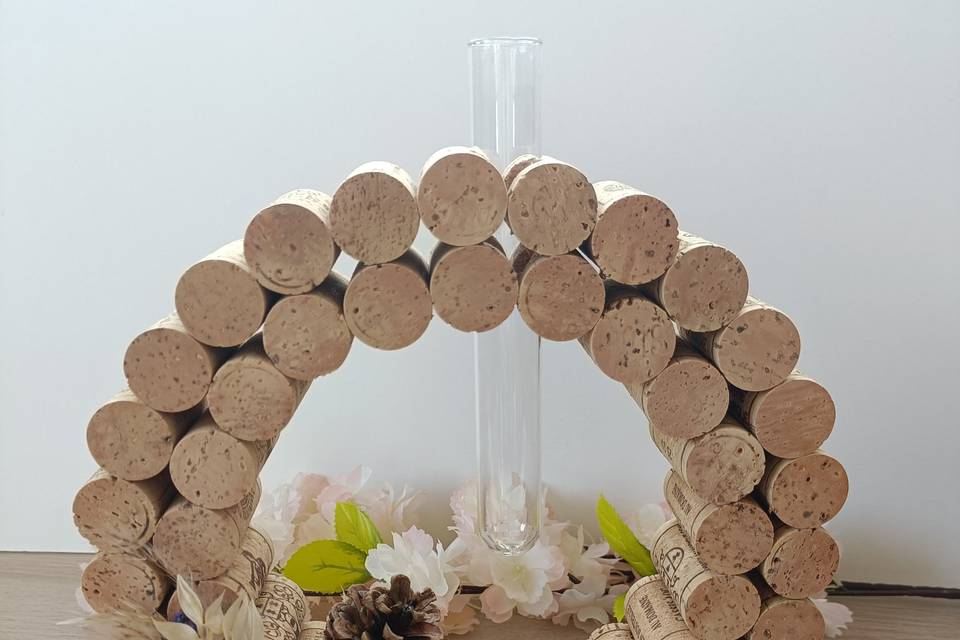 Vase soliflore forme ronde