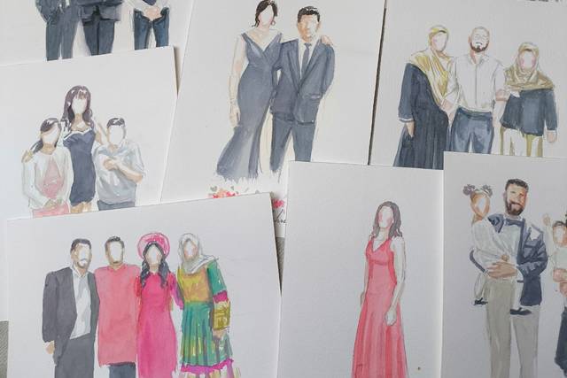 Illustrations mariage