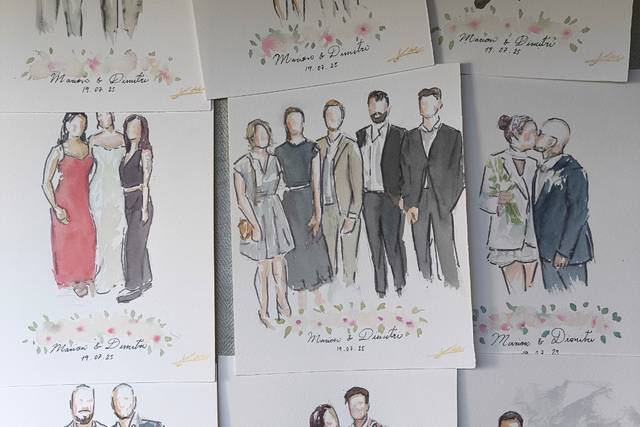 Illustrations mariage