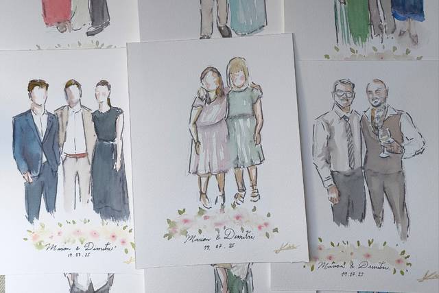 Illustrations mariage