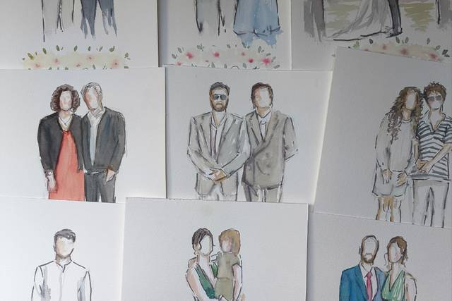 Illustrations mariage