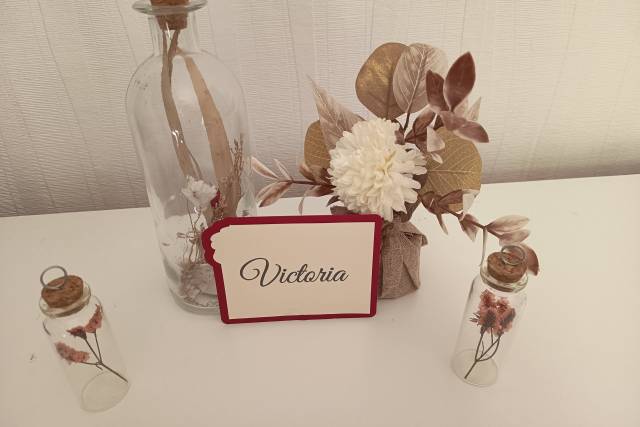 Marque-place mariage
