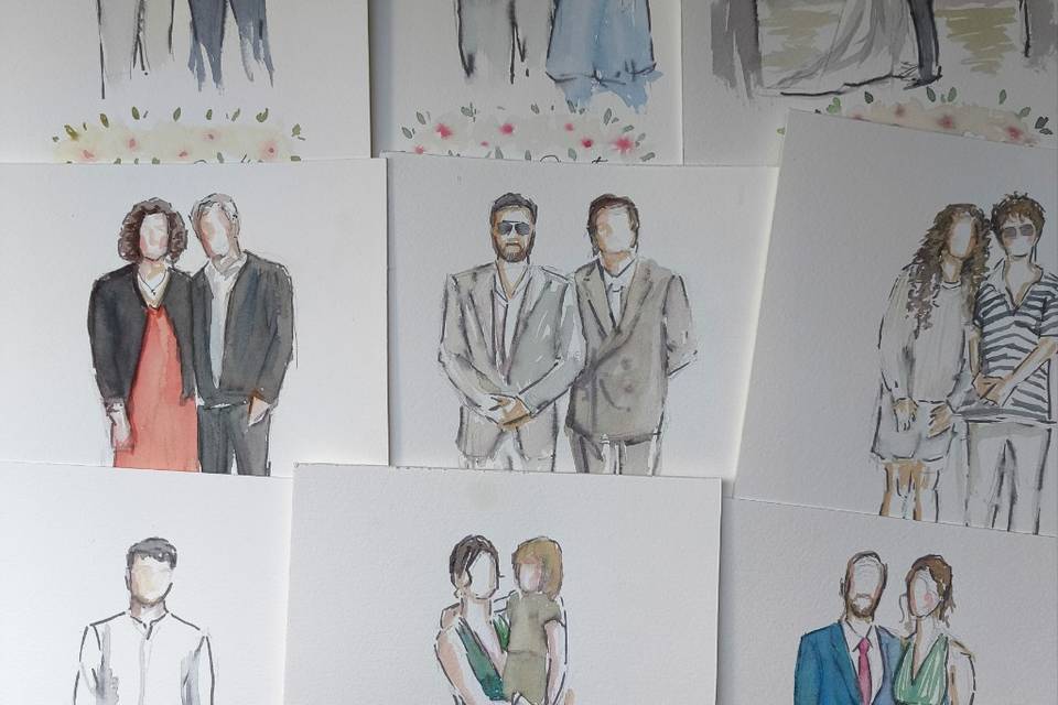 Illustrations mariage