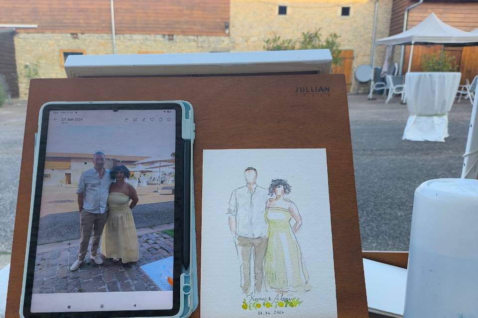 Illustrations en direct