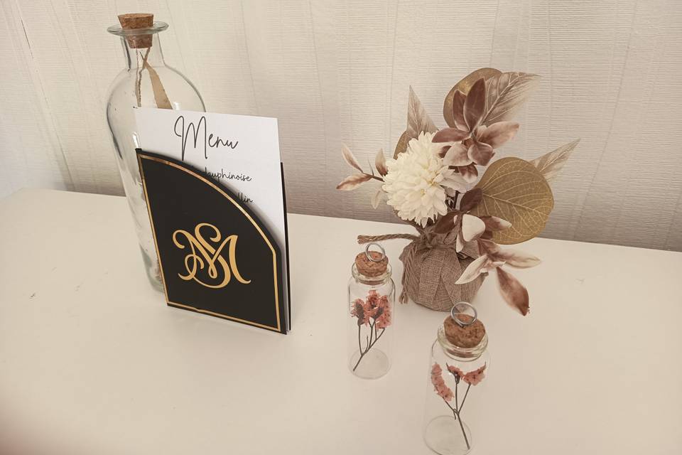 Menu de mariage
