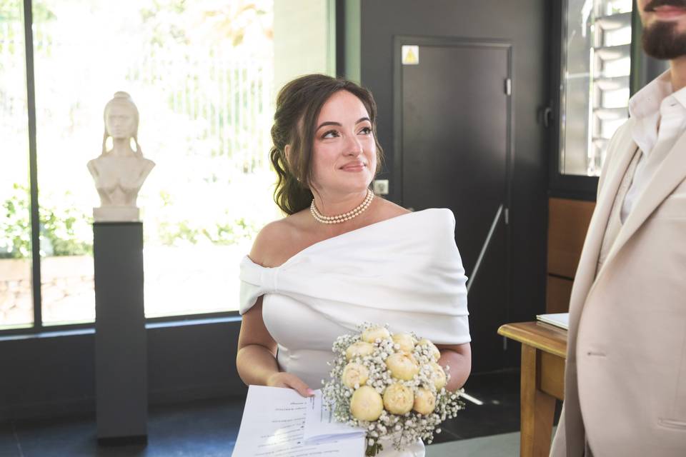 Coiffure et maquillage mariée