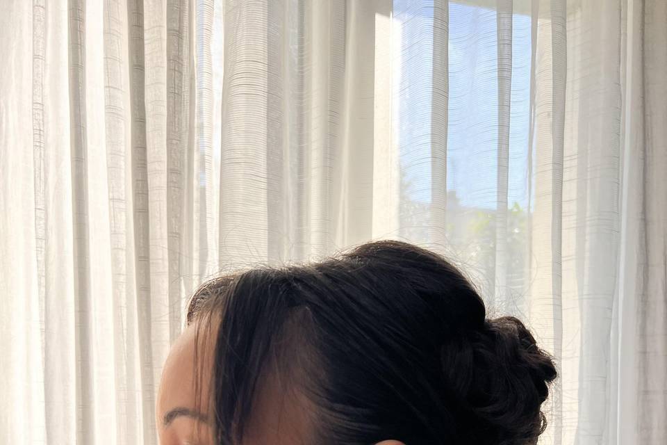 Chignon mariée