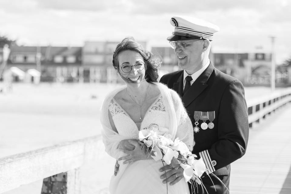 Photos de couple à la plage