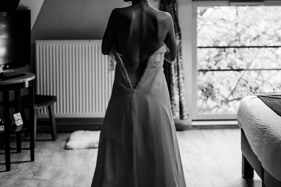 Préparatifs mariée