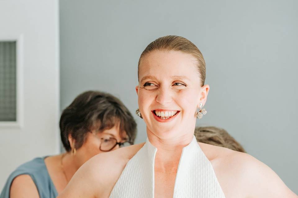 Préparatifs mariée