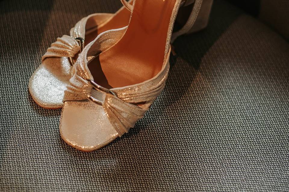 Chaussures de la mariée