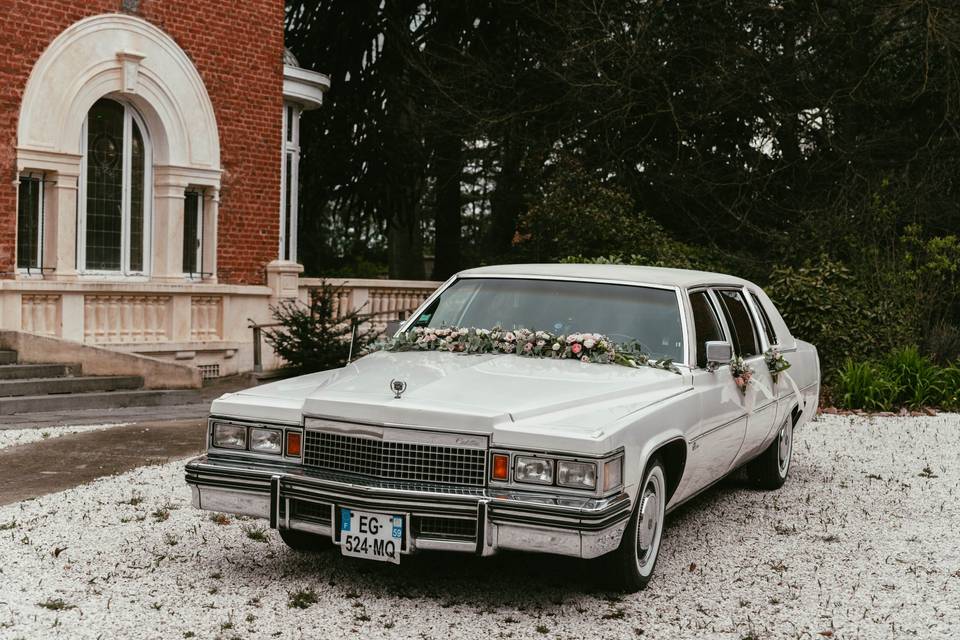 La voiture des mariés