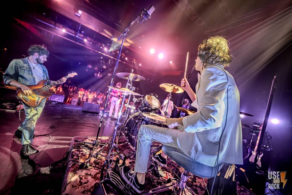 Our drummer