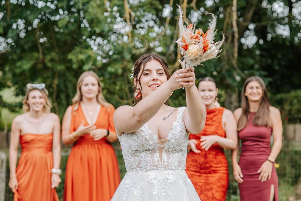 Lancé de bouquet