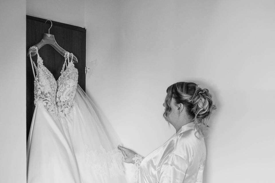 Préparatifs mariée