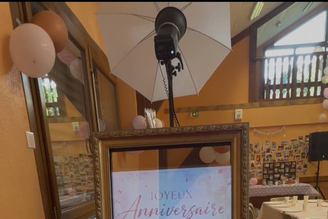 Photobooth anniversaire