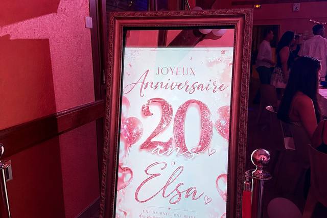 Photobooth anniversaire