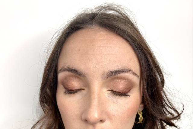 Maquillage tons chauds