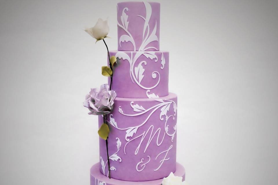 Wedding cake rococo