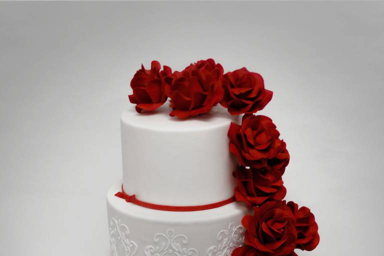 Wedding cake romantique