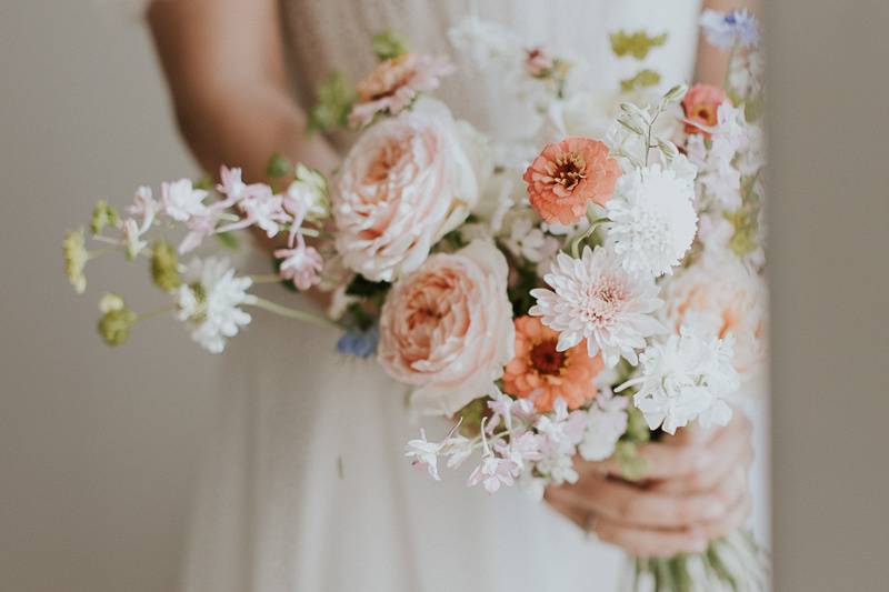 Préparatifs de la mariée