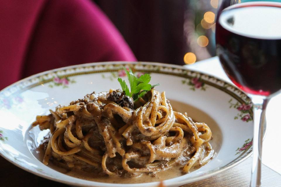 Linguine aux morilles