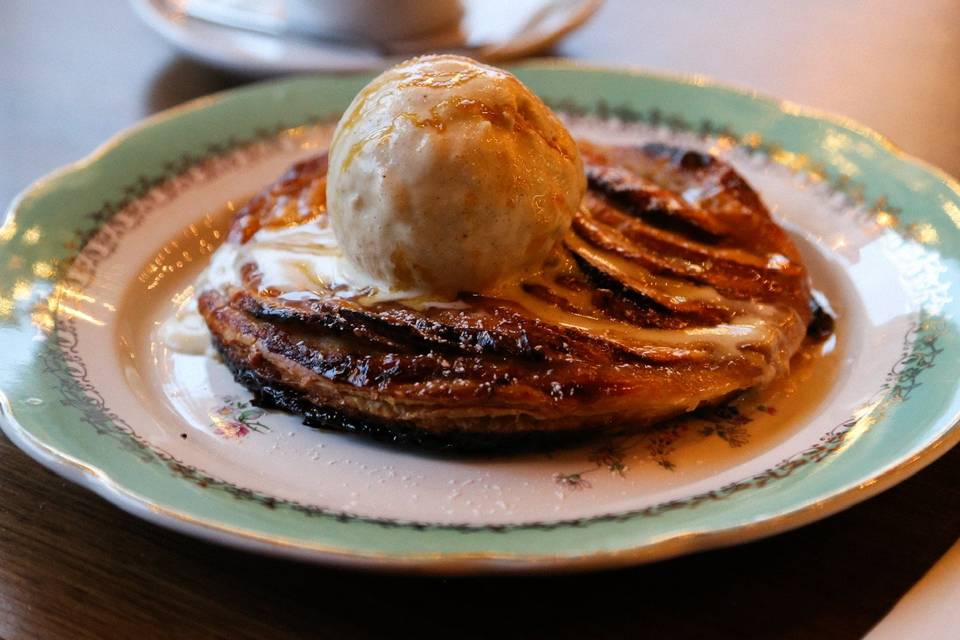 Tarte fine aux pommes