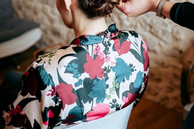 Chignon torsadé