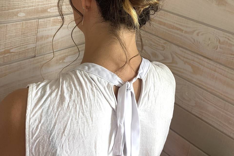 Chignon bohème