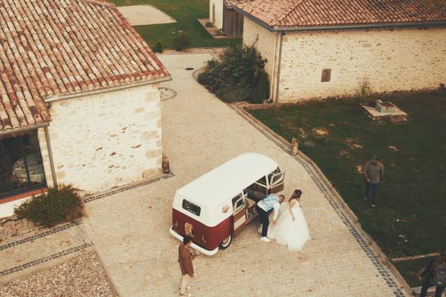 Arrivée au domaine