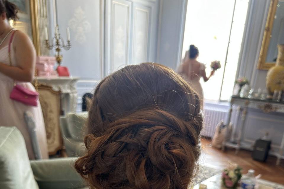 chignon bas