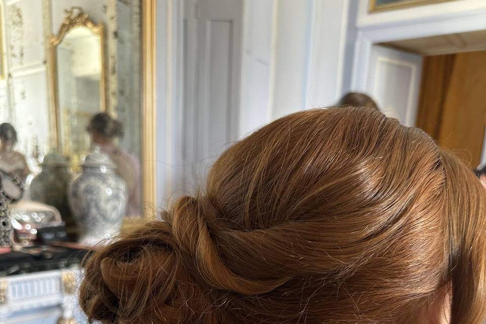 chignon bas