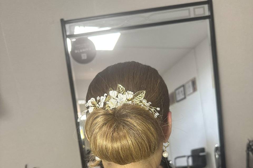 chignon bas