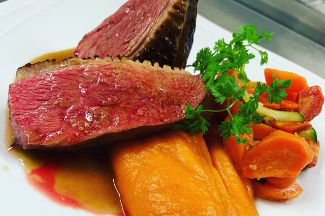 Canard juste rosé