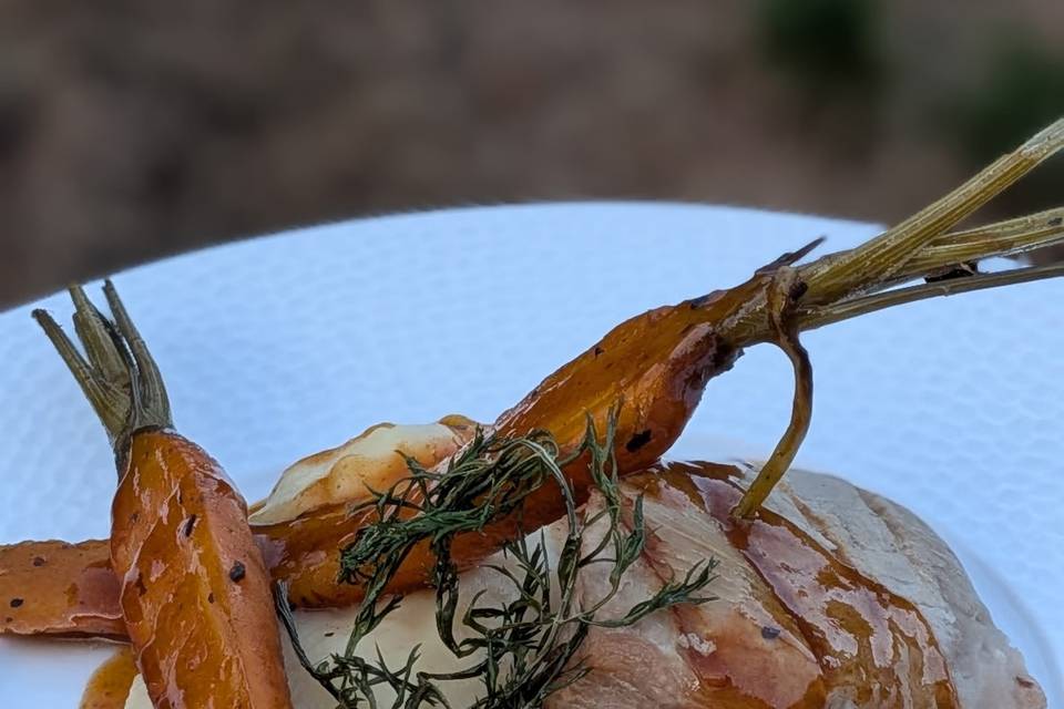 Pavé de bœuf Normand, sauce co