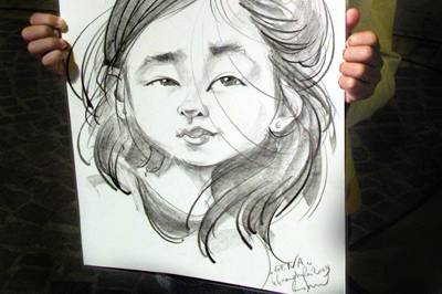 Caricature enfant