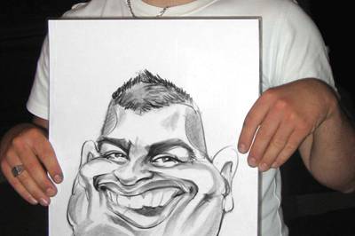 Caricature homme