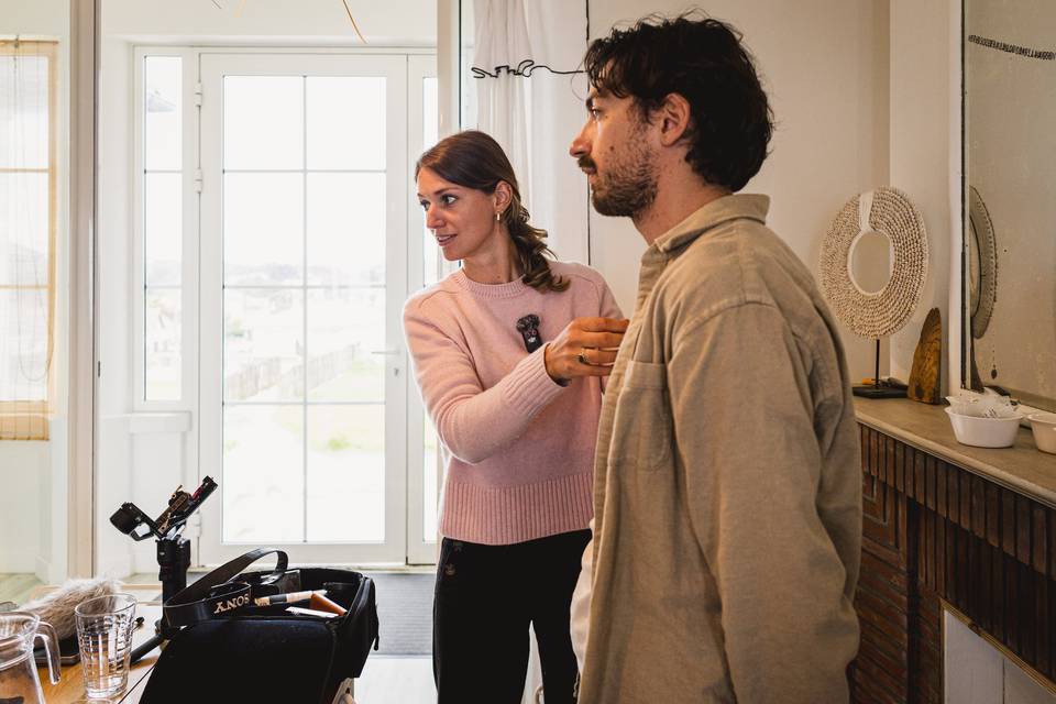 Tournage session couple