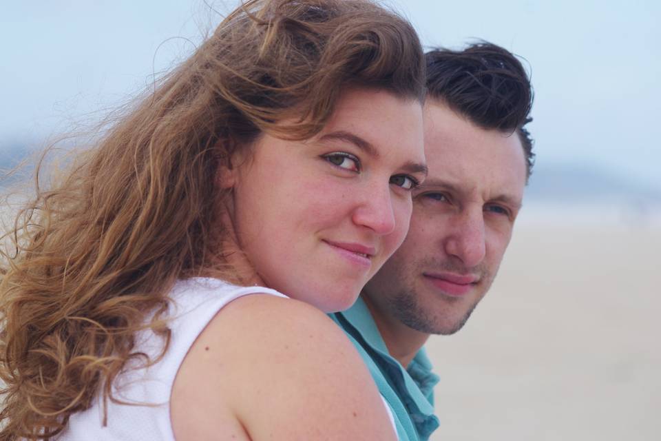 Sur la plage