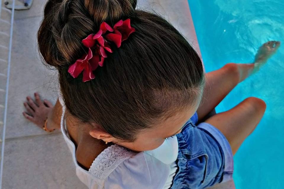 Chignon enfant