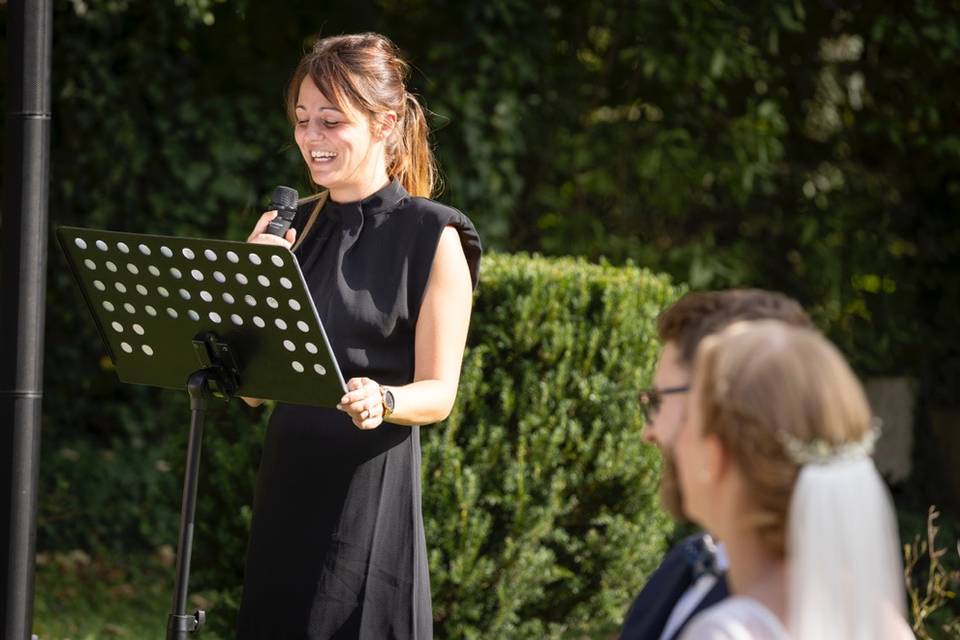 Discours de l'officiant